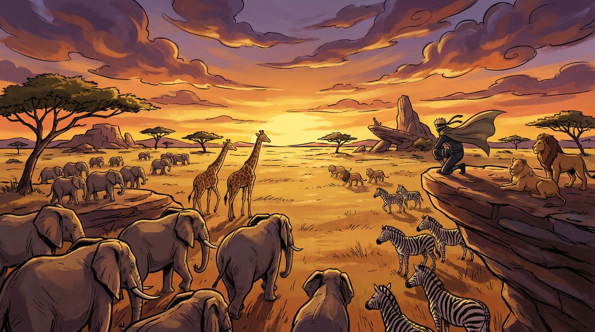 萝莉岛野生动物拍摄